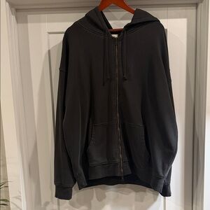 Elwood Men's Charcoal Hoodie Sweater - Size L